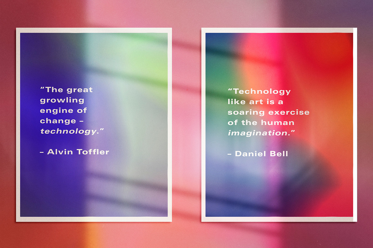 Techxtures Futuristic Gradients, a Texture Graphic by GraphicsByKassy (Photo 8 of 8)