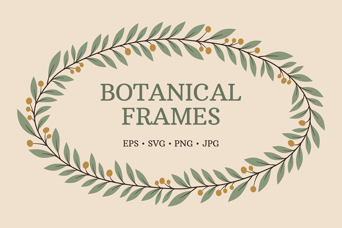 Botanical frames, an Object Graphic by Woters little shop (Photo 1 of 3)