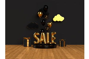 3d rendering scene with glossy, a Furniture 3D Model by Liudmyla Matviiets