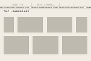 Minimalist Branding Proposal Deck, a Presentation Template by mollydeering (Thumbnail 4 of 10)