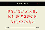 Moferto - Ghotic Serif Font, a Serif Font by Favo Write (Thumbnail 10 of 11)