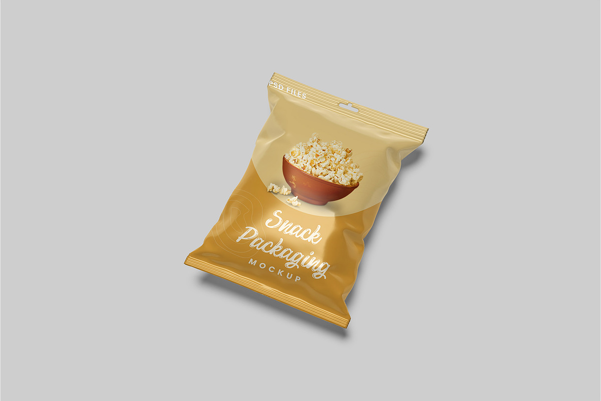 Snack Packaging Mockup, a Packaging Mockup by Graphiculon (Photo 10 of 11)
