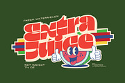 Thriver – Retro Display Font Family, a Sans Serif Font by SNI Typeworks (Thumbnail 9 of 11)