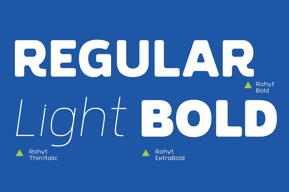 Rohyt, a Sans Serif Font by Typesketchbook Foundry (Photo 5 of 5)
