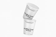Two Stacked Coffee Cup Mockup, a Product Mockup by graphypix (Thumbnail 3 of 4)