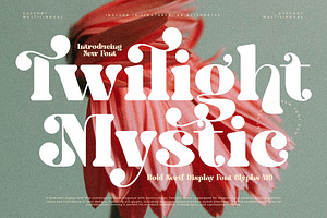 Twilight Mystic Bold Serif Display