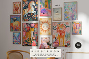 KIDS' ROOM PRINTS GALLERY, a Background Graphic by Lana Elanor (Thumbnail 1 of 10)