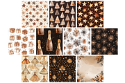 Boho New Year's Eve Backgrounds, a Background Graphic by NadiaTheronArt (Thumbnail 3 of 5)