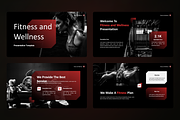 Fitness and Wellness Powerpoint, a Presentation Template by SquidPixey (Thumbnail 2 of 7)