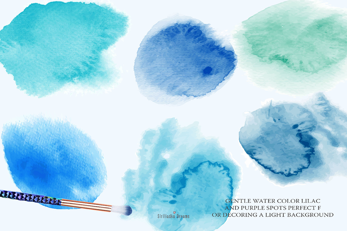 Blue spots, a Texture Illustration by Siriliadka Dreams (Photo 3 of 5)