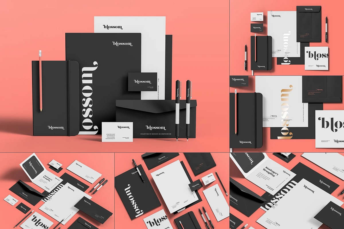 Stationary Branding Mock-up 9, an Advertising Mockup by Yogurt86 (Photo 1 of 10)