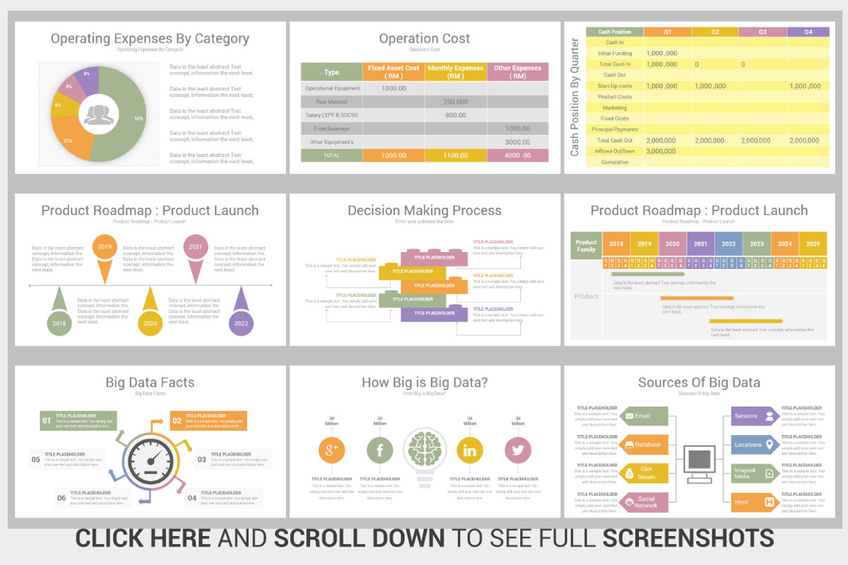 Multi Business PowerPoint Template, a Presentation Template by OceanArt (Photo 14 of 46)