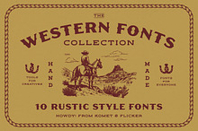 The Western Fonts Collection