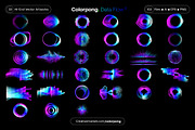 Data Flow - Vector Bundle, a Technology Illustration by Colorpong (Thumbnail 19 of 19)