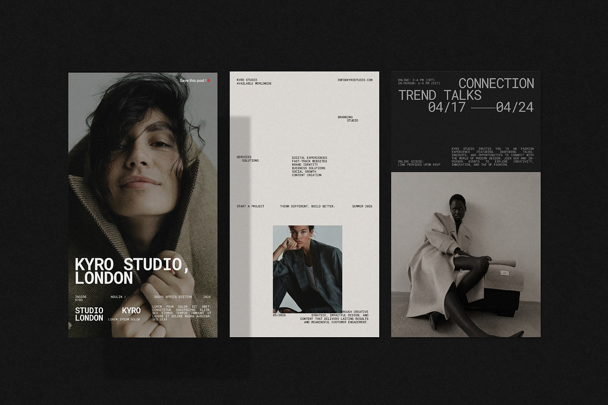 KYRO | Instagram Template (III), a Social Media Template by Crafted Pixel (Photo 4 of 10)