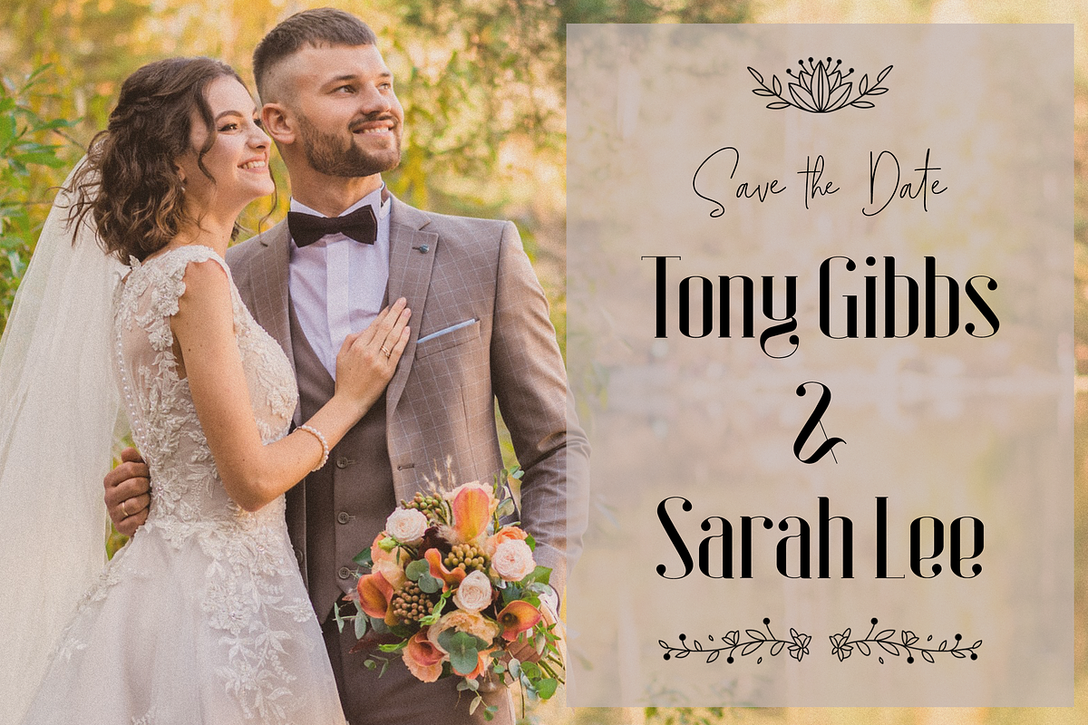 Peachy Font Duo, a Serif Font by GlitzyGrapix (Photo 13 of 21)