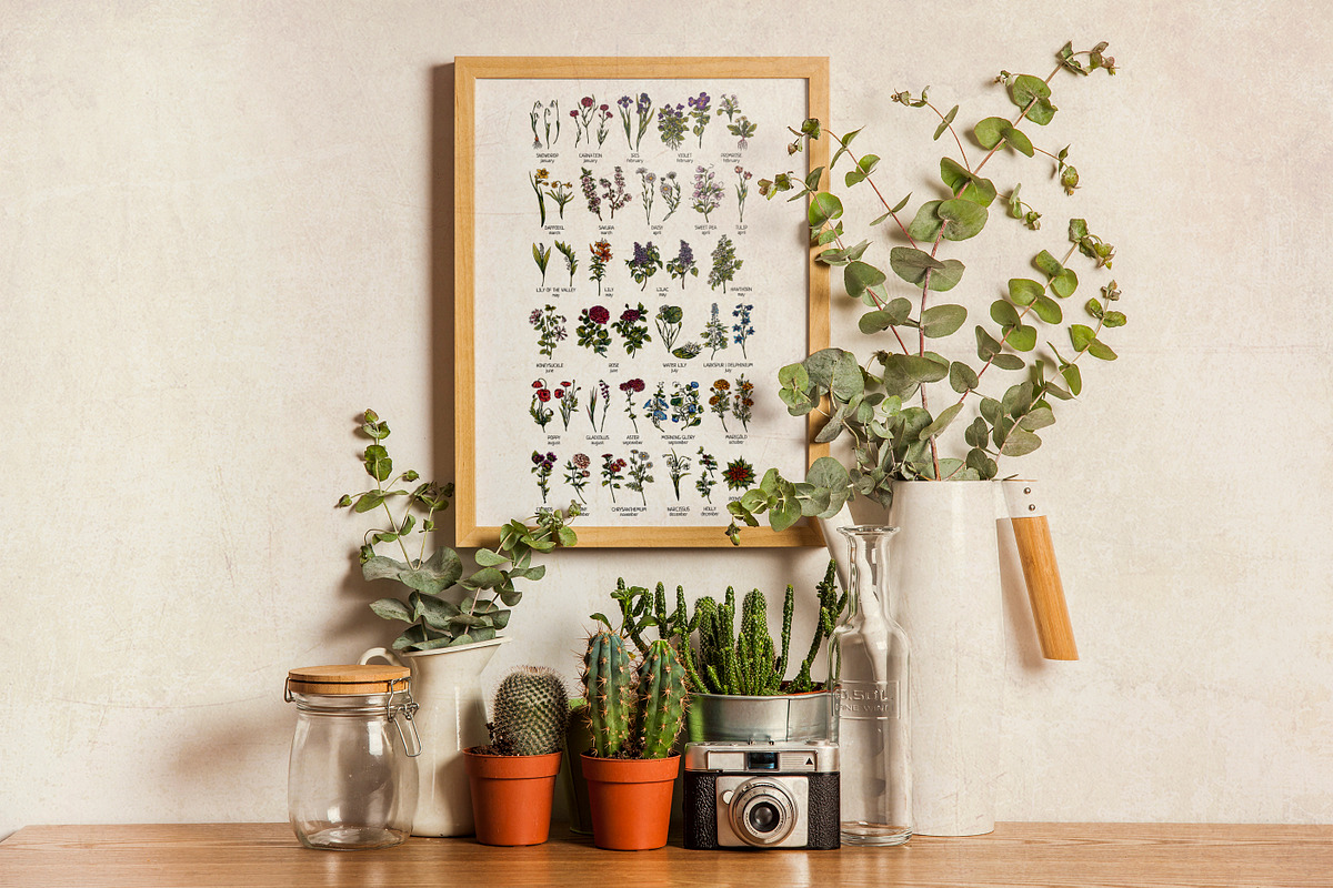 Birth Month Flowers Handcrafted, a Decorative Illustration by Ink Stories (Photo 4 of 15)