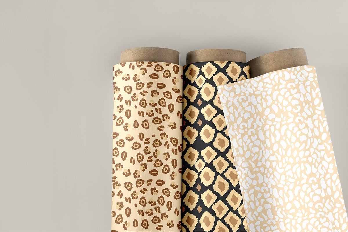 Fabric Rolls Mockup | Layered, a Product Mockup by bazarova (Photo 7 of 9)