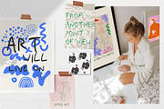 ART division posters & pattern, a Decorative Illustration by Mio Buono (Thumbnail 4 of 14)