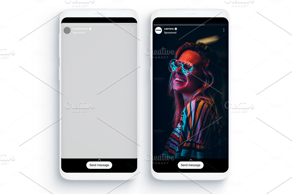 Instagram Template Mockup Adobe XD, a Social Media Template by Dilshod Sobirov (Photo 10 of 13)