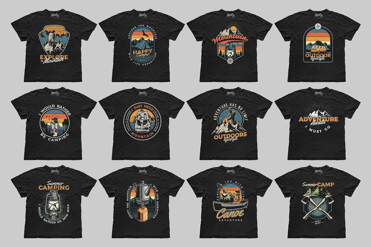 101 ultimate bundle T-Shirt Designs, an Illustration by The BolzStudio (Photo 2 of 10)