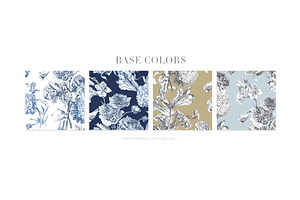 Toile Fleurie, Pattern & Motifs!