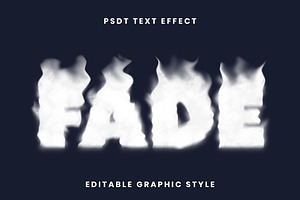 Water Vapor Smoke Fade Text Effect, a Templates & Theme by studiogstock
