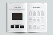 Brand Guidelines - 2 formats, a Brochure Template by Imagination Area (Thumbnail 6 of 8)