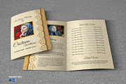 Memorial Funeral Program Template, a Brochure Template by Madhabi Studio (Thumbnail 2 of 5)