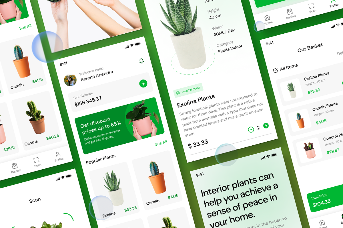 Plants Shop - Plants Shop Mobile, an App Template by SLAB! Design (Photo 5 of 6)