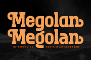Megolan New Display Sans Serif Font, a Sans Serif Font by Storytype Studio (Thumbnail 1 of 15)