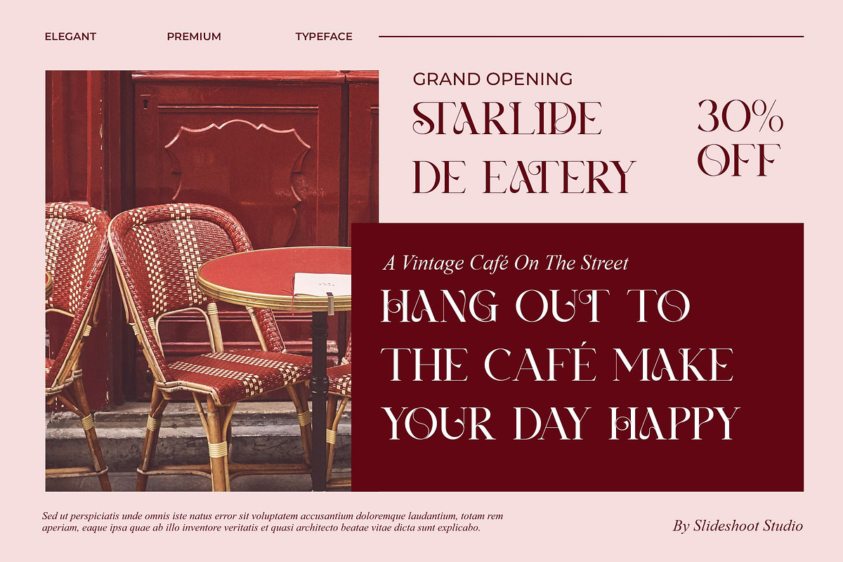 Xerina || Modern Serif Font, a Serif Font by Idea Studio (Photo 2 of 10)