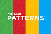 Feminism Patterns Collection, a Pattern Graphic by Alex Blogoodf (Thumbnail 6 of 9)