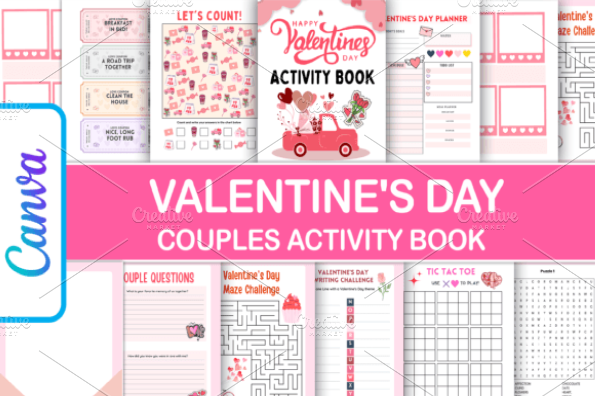 Valentine's Day Couple's Activity, a Marketing Template by Design Station (Photo 8 of 8)