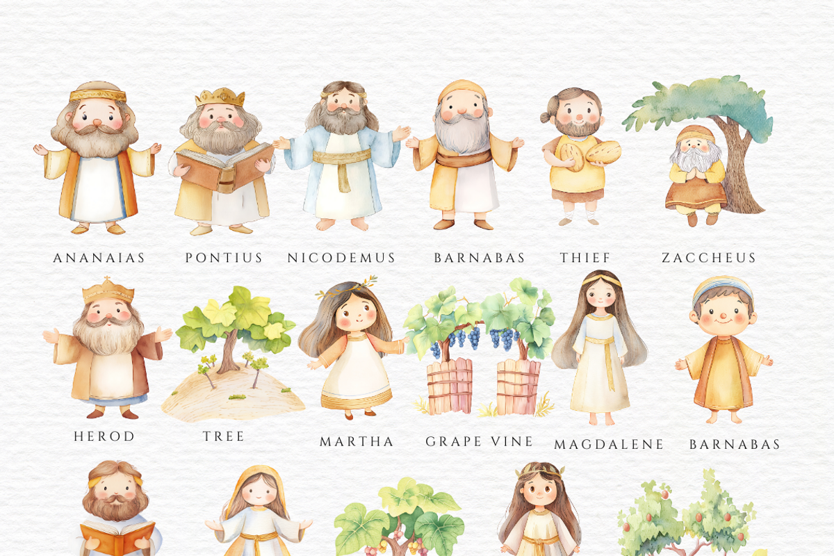 New testament bible characters clipa, an Education Illustration by Invite to Clipart (Photo 2 of 5)