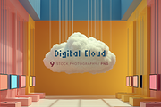 Digital Cloud, an Abstract Photo by Picturesque Stories (Thumbnail 1 of 3)