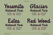 Outdoor Script | National Park Font, a Script Font by Vicarel Studios (Thumbnail 8 of 27)
