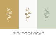 Botanical Elements Set 1, an Illustration by CojoMoxon (Thumbnail 6 of 9)