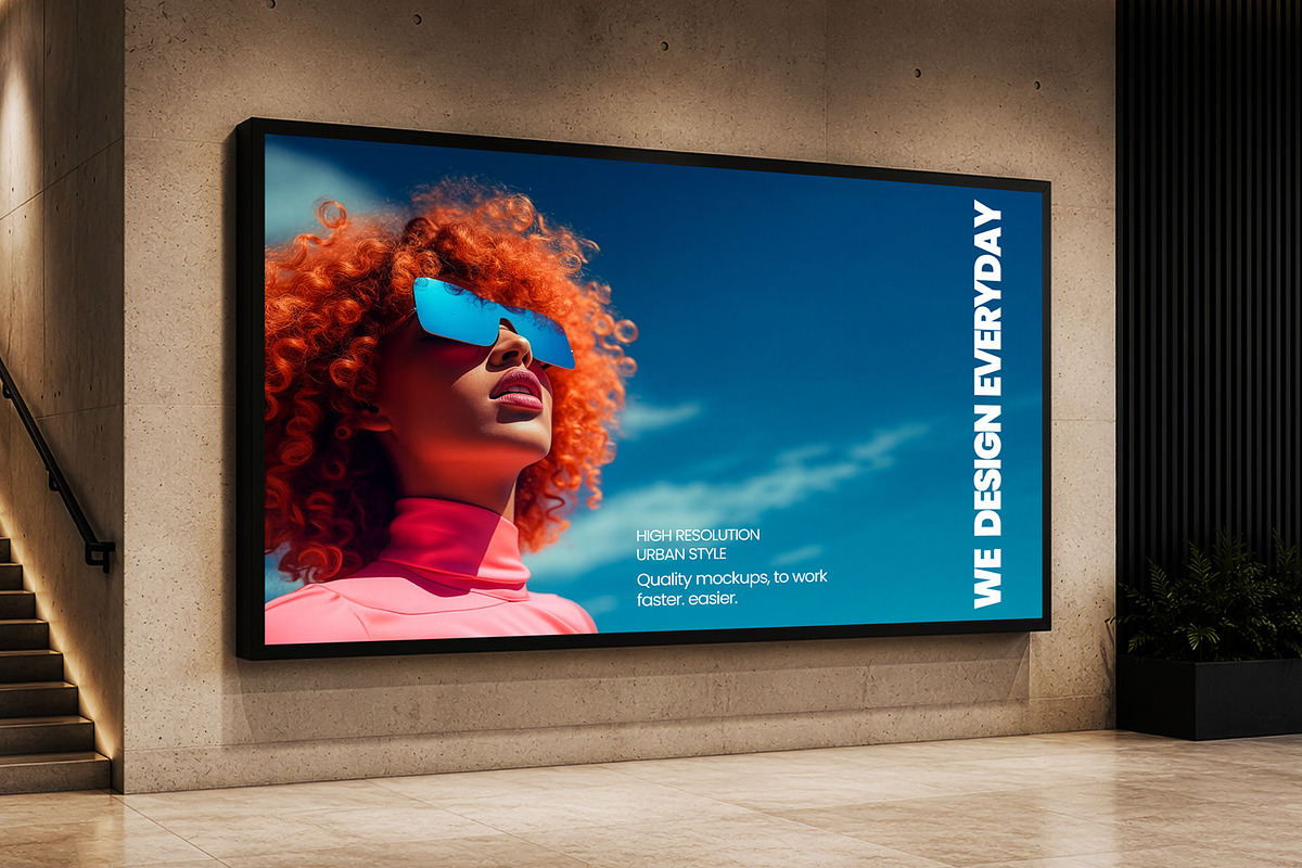 Billboard Advertising mockups, an Advertising Mockup by We Design Everyday (Photo 1 of 5)