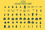 Mitoos Halloween font, a Font by beetlepixels (Thumbnail 7 of 9)