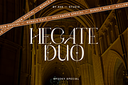 Hecate Font DUO — Halloween Edition, a Serif Font by BY AVA — studio (Thumbnail 1 of 8)