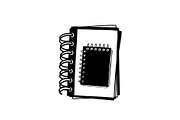 Spiral notebook school silhouette, a Graphic by musafir_fashion (Thumbnail 5 of 10)