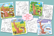 Four seasons bundle, an Animal Illustration by Haso (Thumbnail 4 of 4)