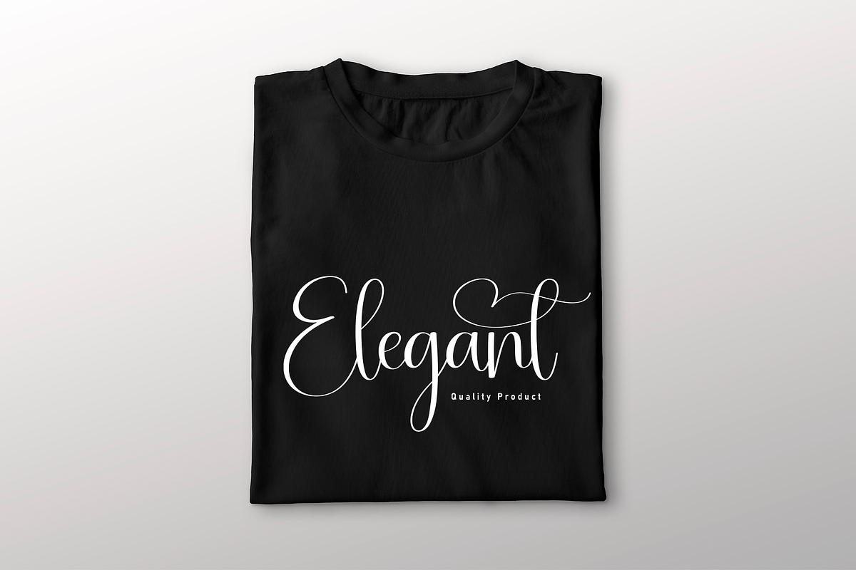 Elephant | Script Font, a Handwritten Font by Scratchones (Photo 3 of 9)