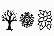 Decorative Tree Floral Nature Tile, a Decorative Illustration by Artivon (Thumbnail 11 of 23)