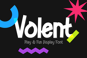 Volent - Display Font