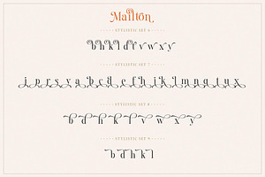 Mailton Typeface