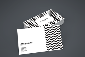 Jens Rasmus Business Card Template