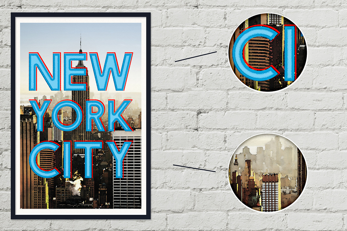 Postcard Shop for Adobe Photoshop, a Layer Style Add-On by Guerillacraft (Photo 8 of 10)