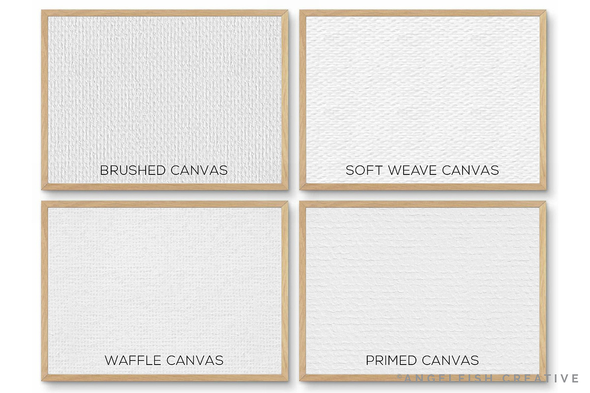 Canvas Textures Procreate Brush Set, a Brush Add-On by AngelfishCreative (Photo 5 of 12)